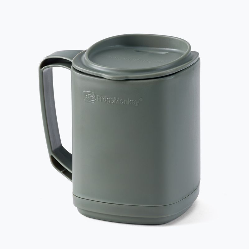 RidgeMonkey ThermoMug Gunmetal grün RM115 Angelbecher