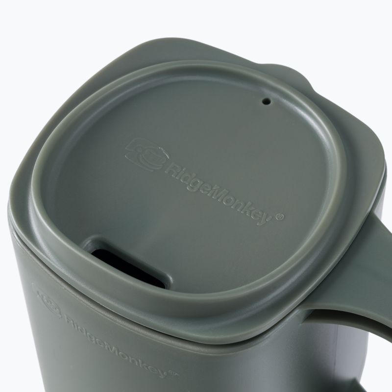 RidgeMonkey ThermoMug Gunmetal grün RM115 Angelbecher 3