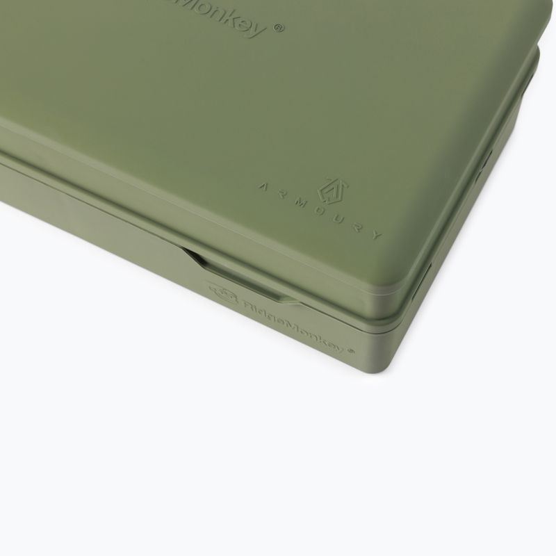 RidgeMonkey Armoury Tackle Box Angeln Organisator grün RM421 4