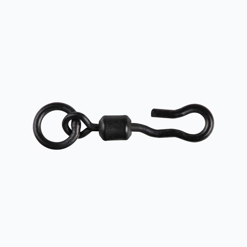 Fox Edges Kwik Change Hook Swivels Karpfen Wirbel schwarz CAC702 3