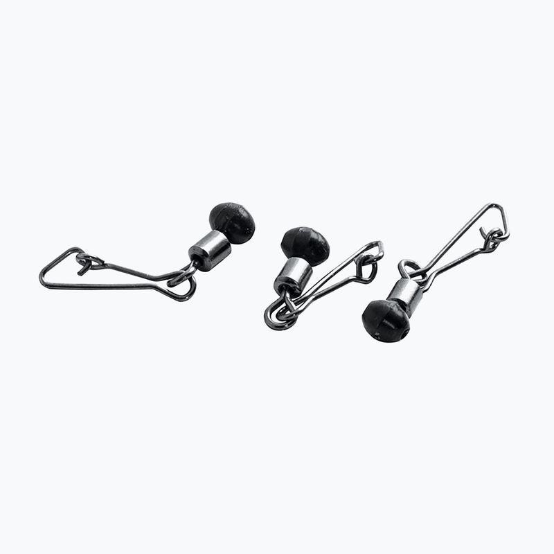 Matrix X-Strong Feeder Snap Links 10pc silber GAC373. 2