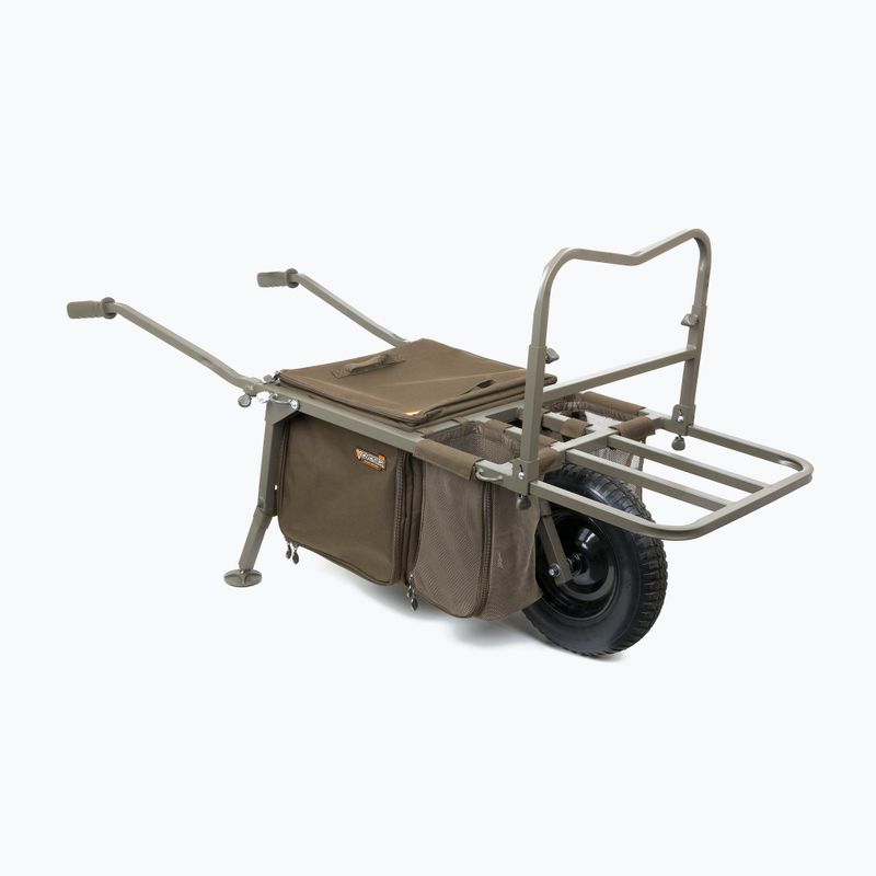 Fox Explorer Schubkarre Deluxe Karpfentransportwagen grün CTR013