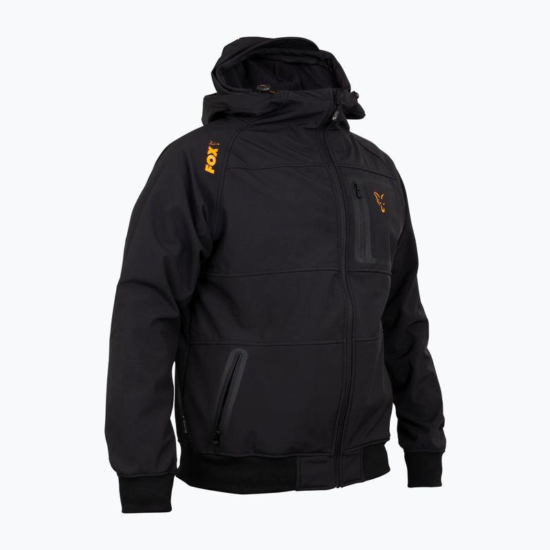 Herren Angeln Hoodie Fox Kollektion Shell Hoodie schwarz CCL0