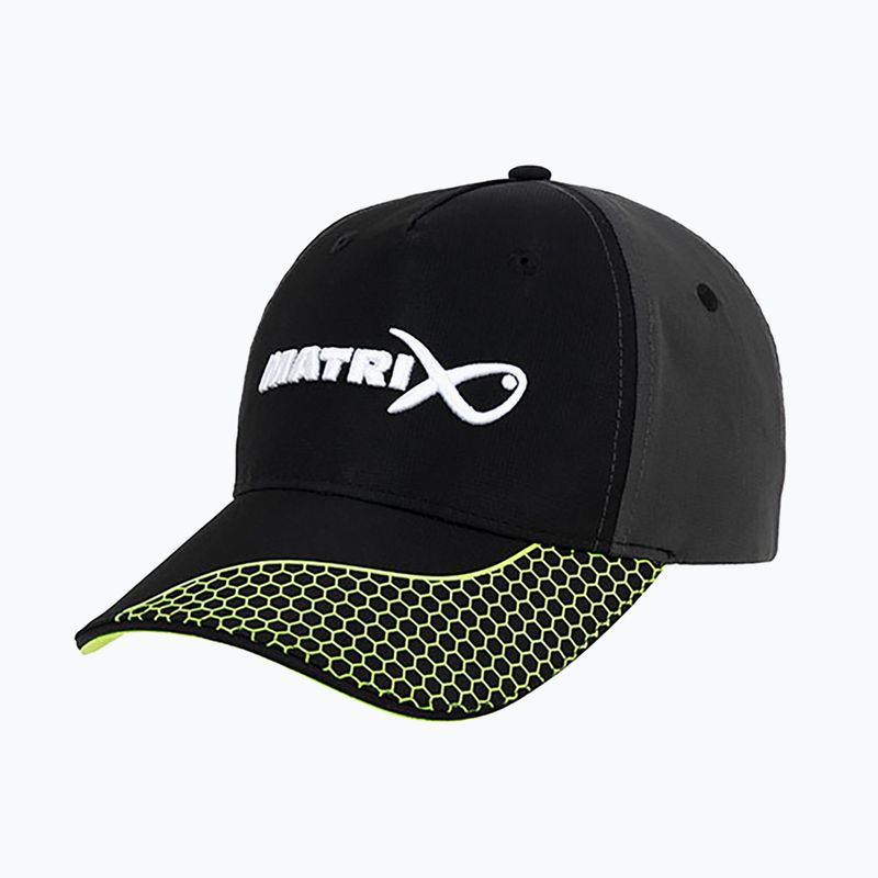 Matrix Baseballmütze grau/lime 2