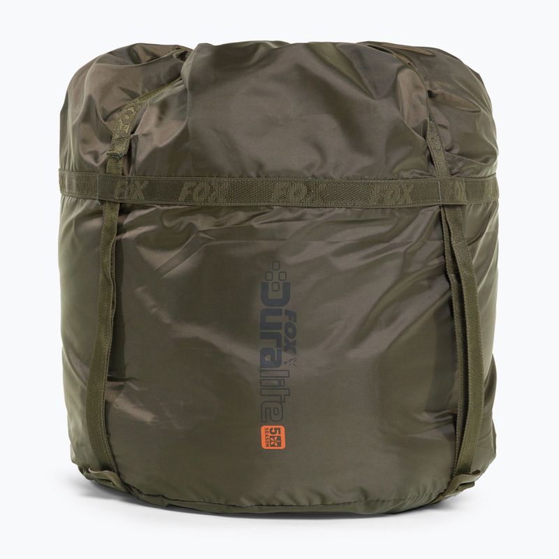 Schlafsack Fox International Duralite 5 Season braun CSB56 8