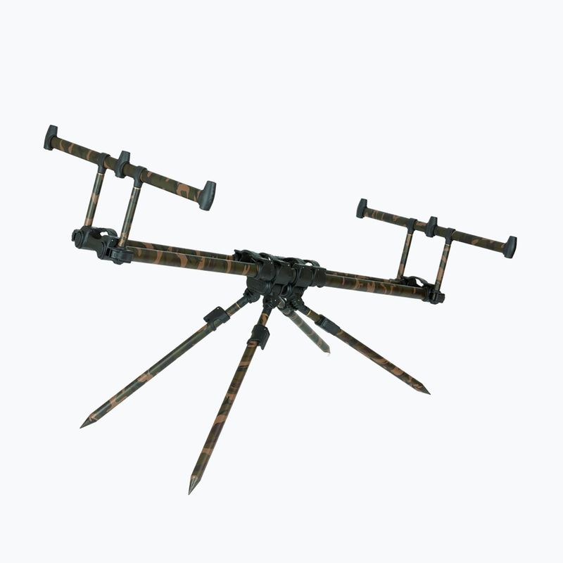 Fox Ranger MK2 CAMO Pod braun/schwarz 3 Rutenhalter CRP039 2