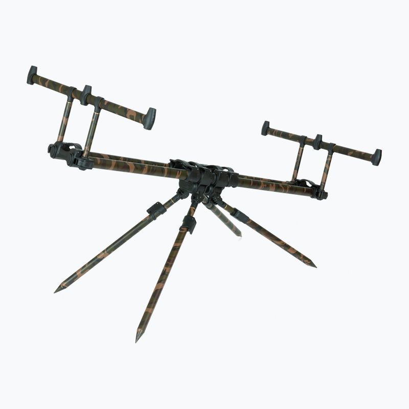 Fox Ranger MK2 CAMO Pod braun/schwarz 4 Stangenhalter CRP040 2