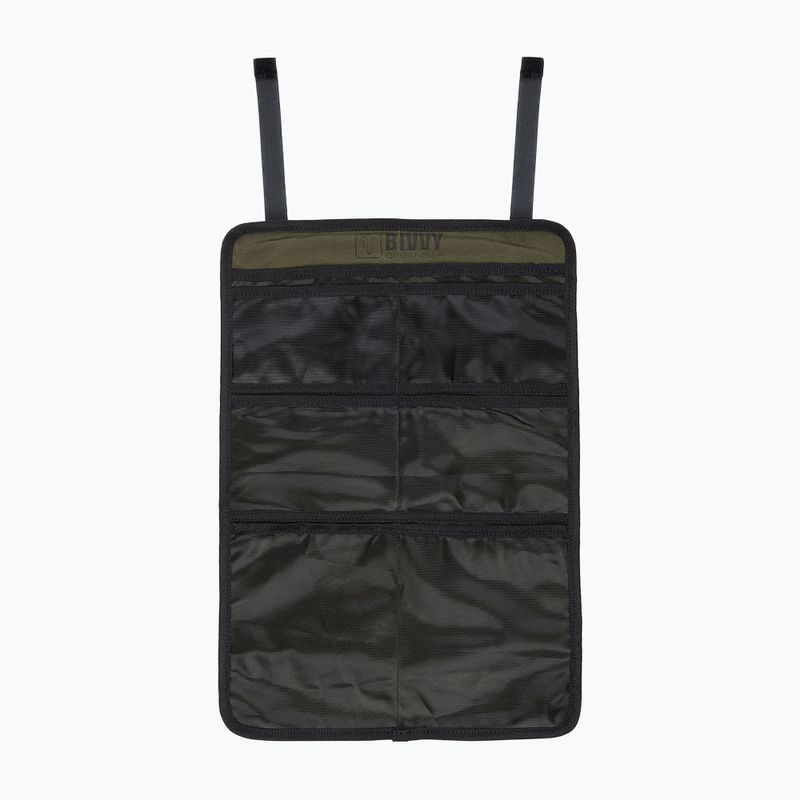 Fox Bivvy Angeln Organisator schwarz CLU426