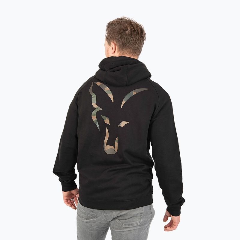 Fox International LW Zip Hoody Angeln Sweatshirt schwarz CFX135 2