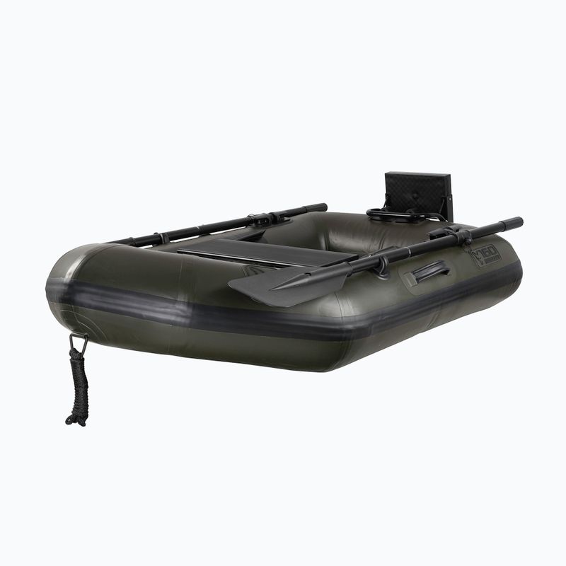 Fox 160 Grünes Boot mit Air Deck grüner Angelponton CIB039