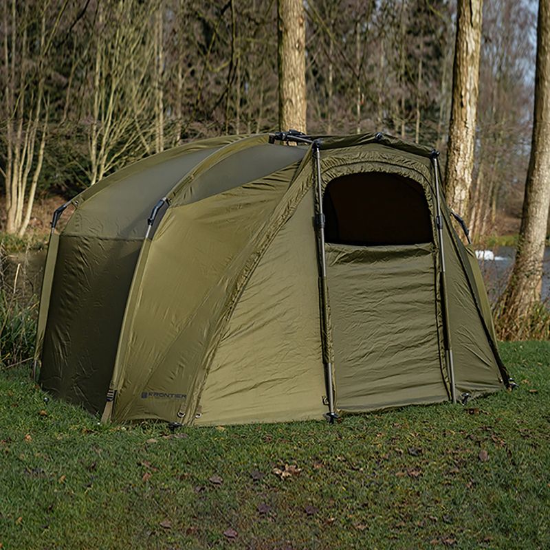 Frontplatte für Fox International Frontier LITE Infill Zelt grün CUM331