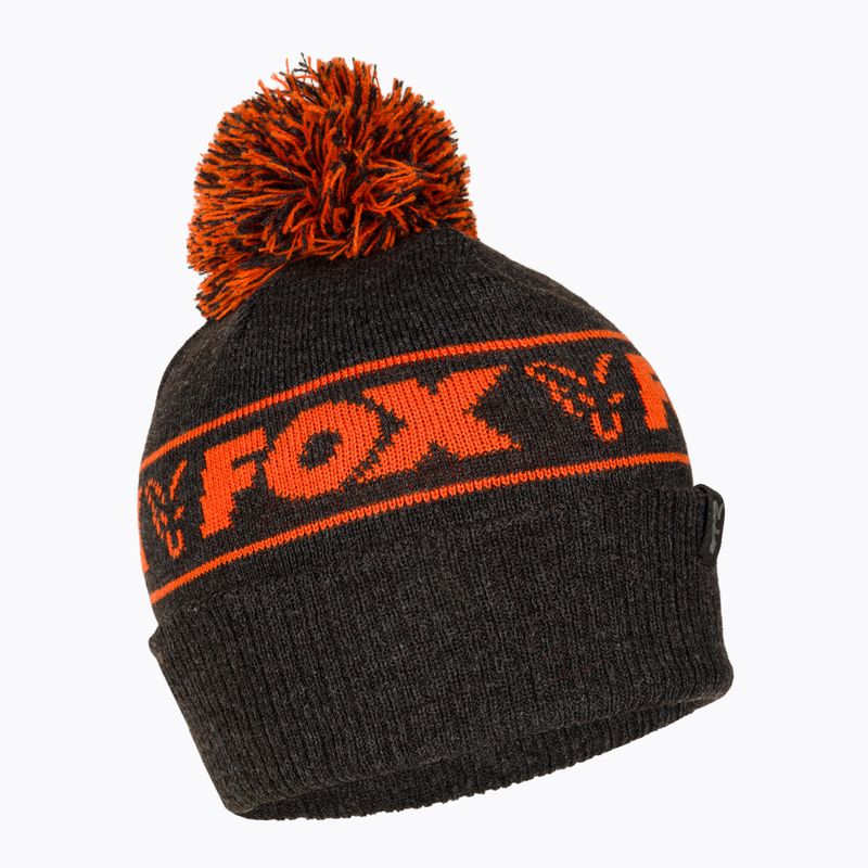 Fox International Collection Booble schwarz/orange Wintermütze