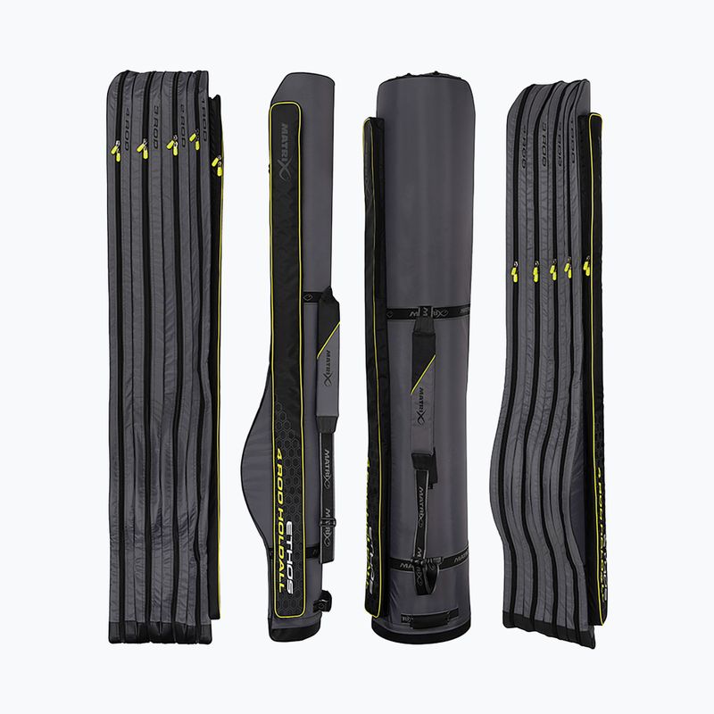 Matrix Ethos 4 Rod Holdall schwarzer Rutenkoffer