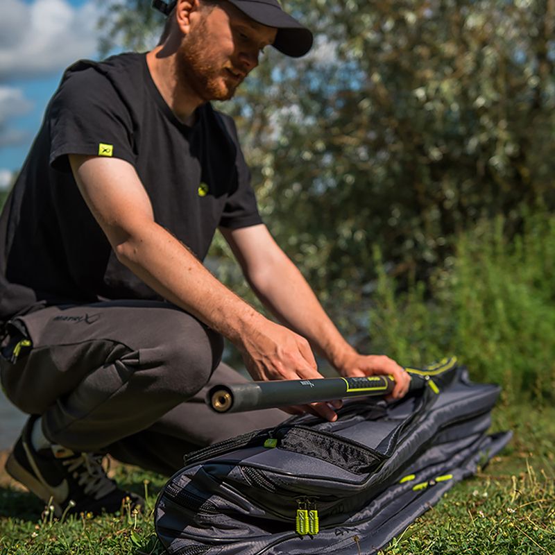 Matrix Ethos 4 Rod Holdall schwarzer Rutenkoffer 12