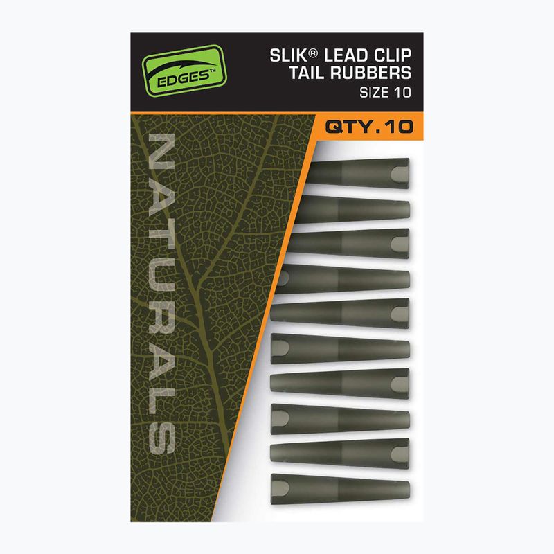 Secure Fox International Naturals Größe 10 Slik Lead Clip Tail Rubber 10 Stk.