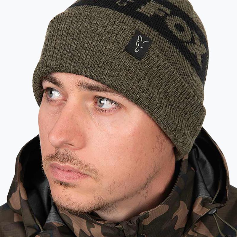 Fox International Collection Wintermütze grün/schwarz 2