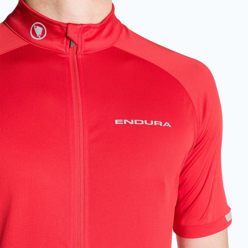 Fahrradtrikot Herren Endura Xtract II red 3