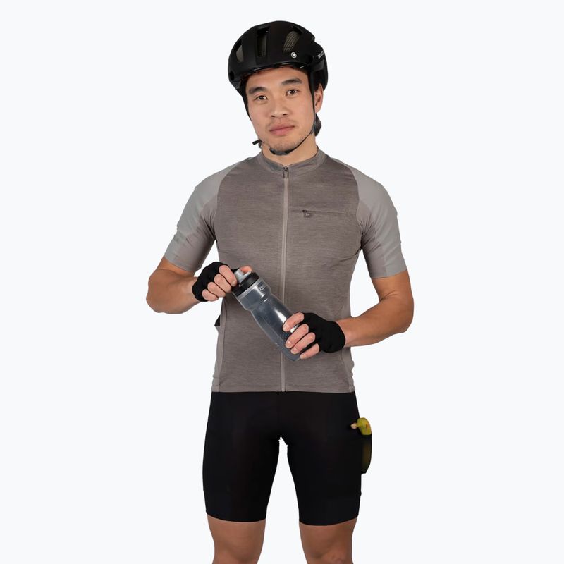 Fahrradtrikot Herren Endura GV500 Reiver S/S fossil 2