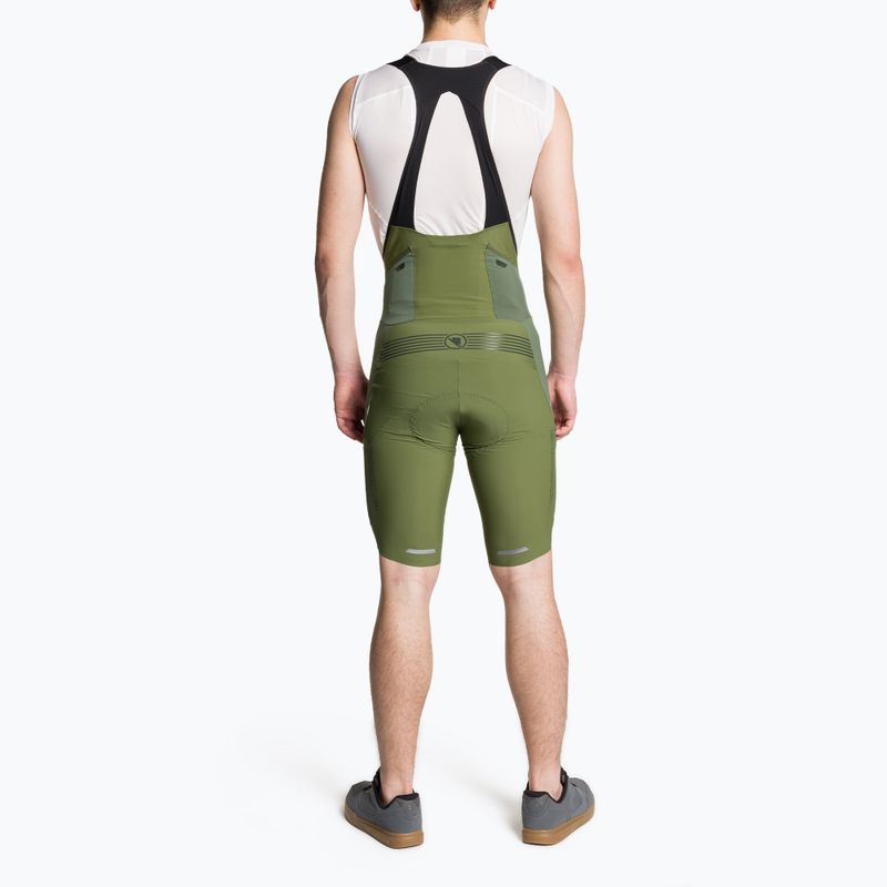 Fahrrad Shorts Herren Endura GV500 Reiver Bibshort olive green 2