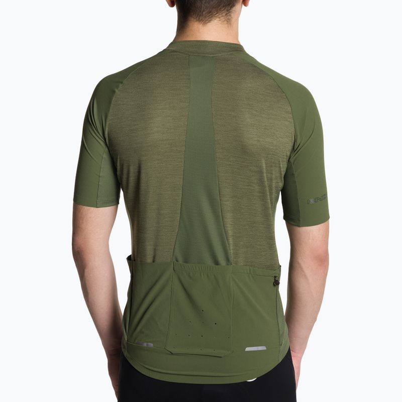 Fahrradtrikot Herren Endura GV500 Reiver S/S olive green 2