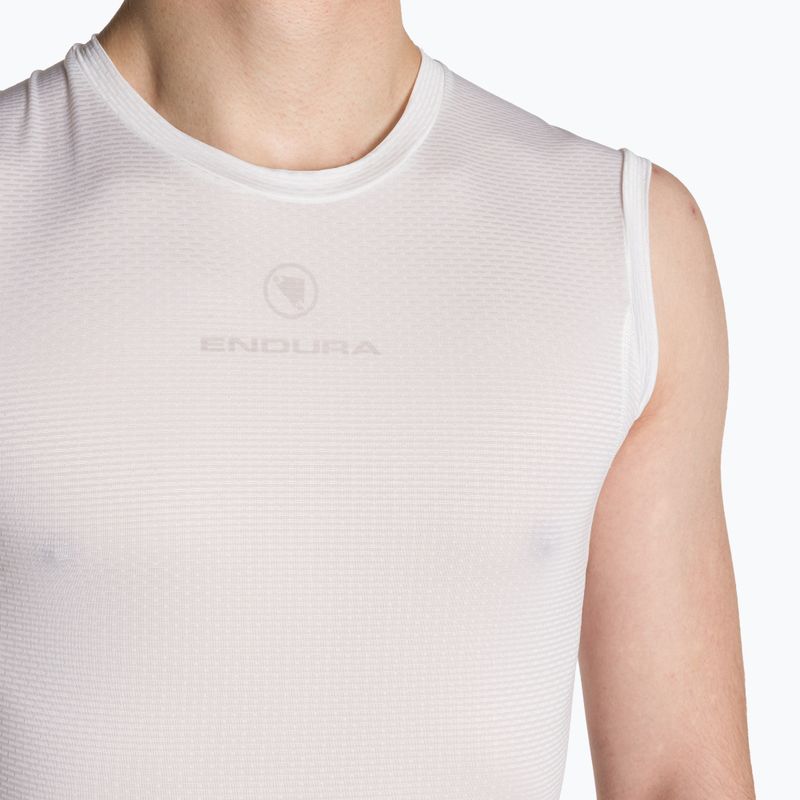 Fahrrad Tank Top Herren Endura Translite II S'less white 3