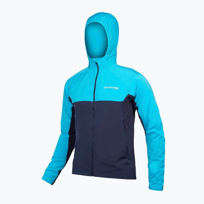 Fahrrad Hoodie Sweatshirt Herren Endura MT500 Thermo II electric blue