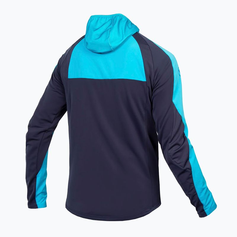 Fahrrad Hoodie Sweatshirt Herren Endura MT500 Thermo II electric blue 2