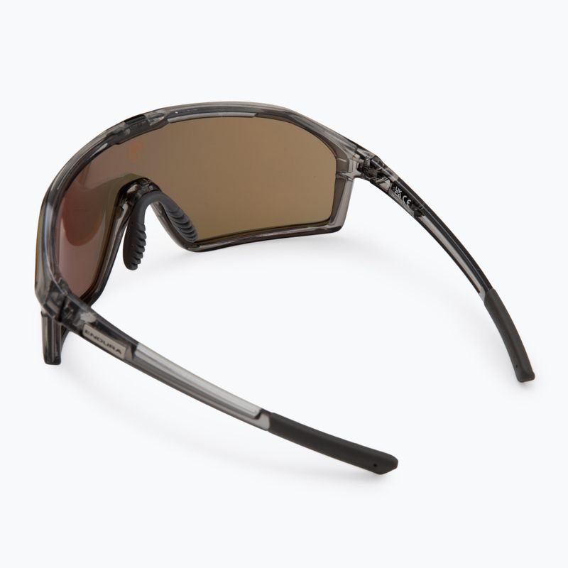 Sonnenbrille Endura Gabbro II 2 grey/brown tint/full red-orange mirror 2