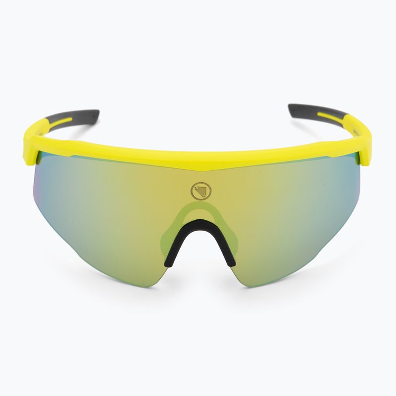 Sonnenbrille Endura Shumba II 3+0+0 hi-viz yellow/smoke tint/full gold mirror 4