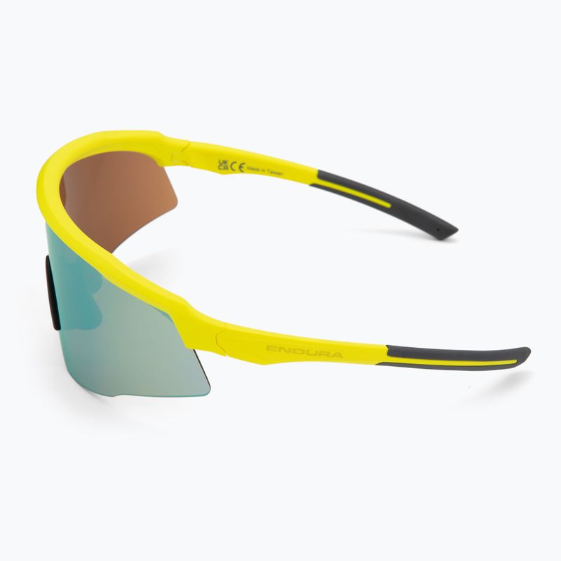 Sonnenbrille Endura Shumba II 3+0+0 hi-viz yellow/smoke tint/full gold mirror 5