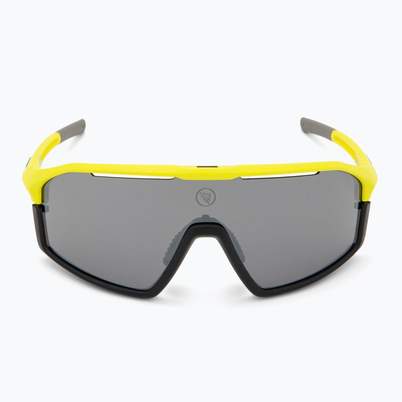 Sonnenbrille Endura Dorado II 3+1+1 hi-viz yellow/smoke tint/full platinum mirror 4