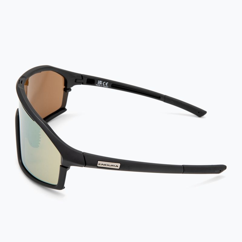 Sonnenbrille Endura Dorado II 3+1+1 matt black/smoke tint /full gold mirror 5