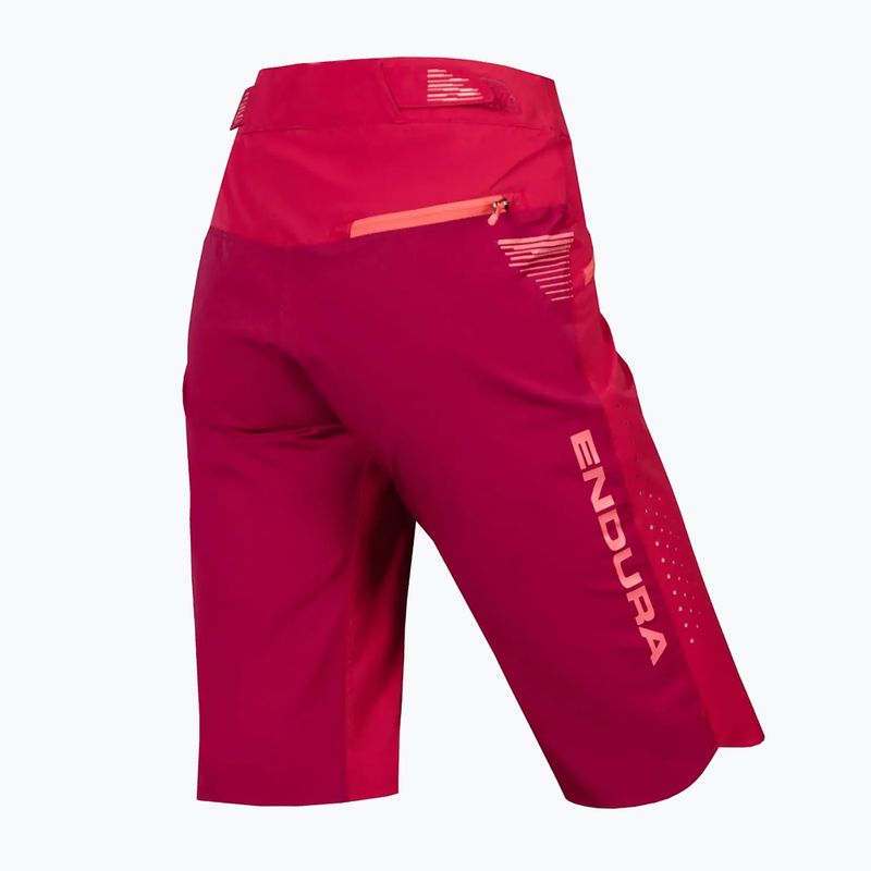 Fahrrad Shorts Damen Endura Singletrack Lite Short Sht berry 2