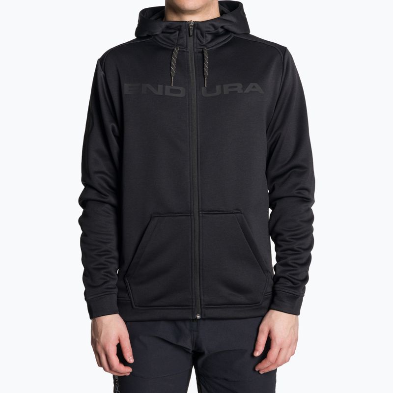 Fahrrad Hoodie Sweatshirt Herren Endura Hummvee Hoodie black