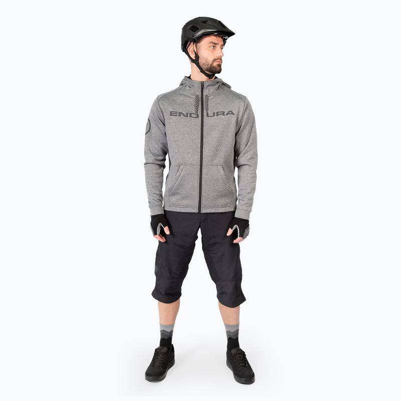 Fahrrad Hoodie Sweatshirt Herren Endura Hummvee Hoodie grey 2