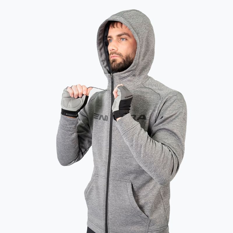 Fahrrad Hoodie Sweatshirt Herren Endura Hummvee Hoodie grey 6