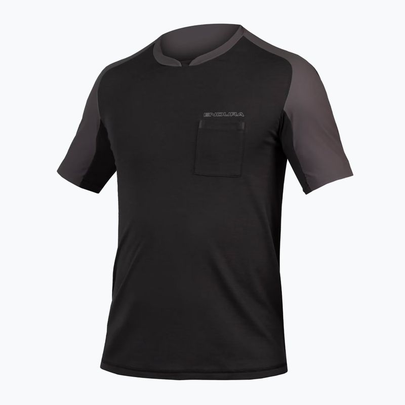 Fahrradtrikot Herren Endura GV500 Foyle Tech black 6