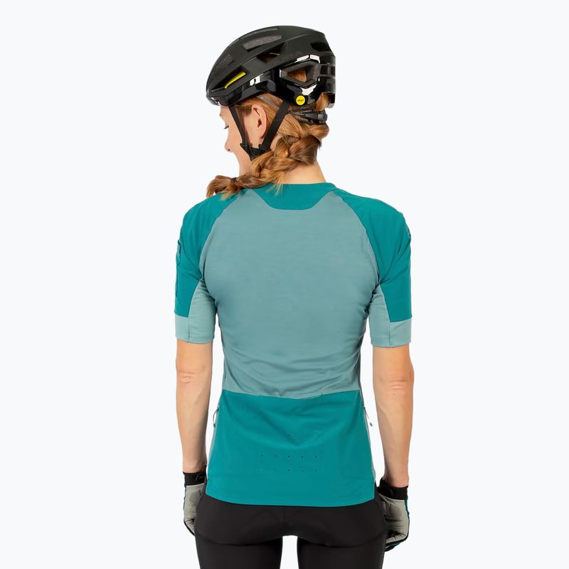 Fahrradtrikot Damen Endura GV500 S/S spruce green 3