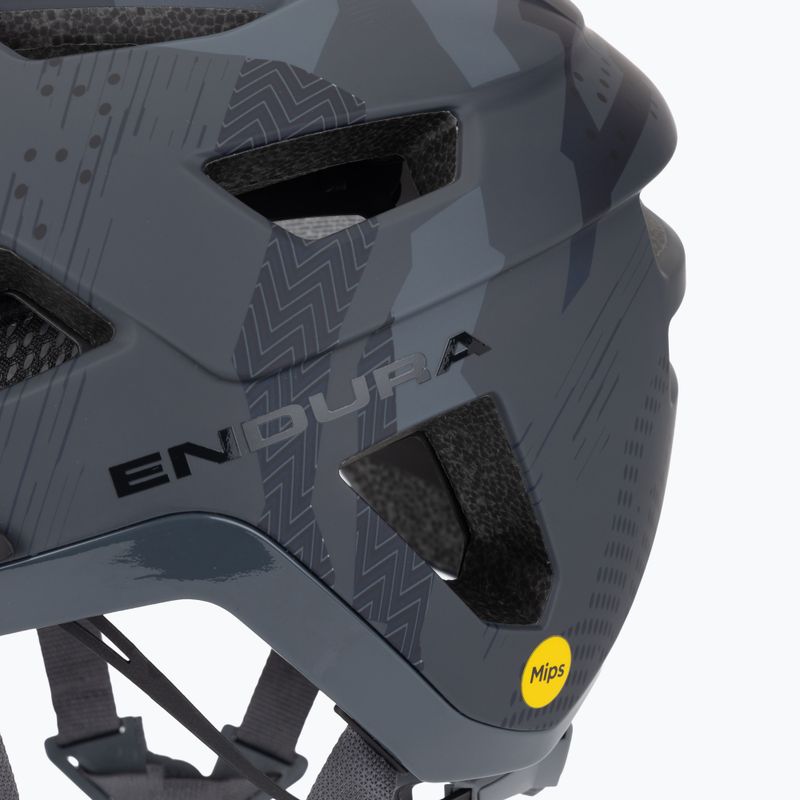 Endura Hummvee Plus MIPS grau camo Fahrradhelm 7