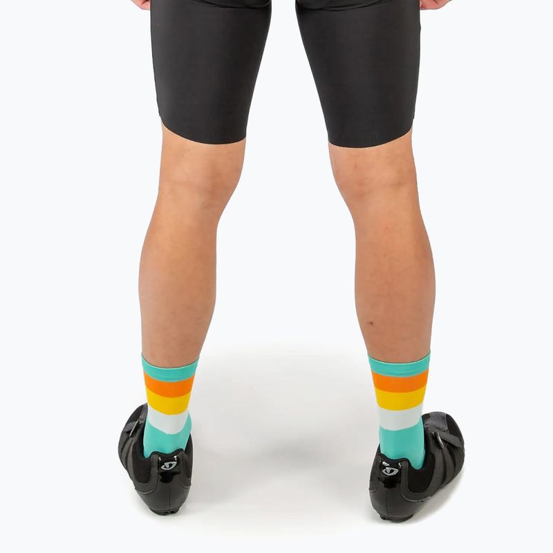 Fahrrad Socken Herren Endura Bandwidth aqua 6