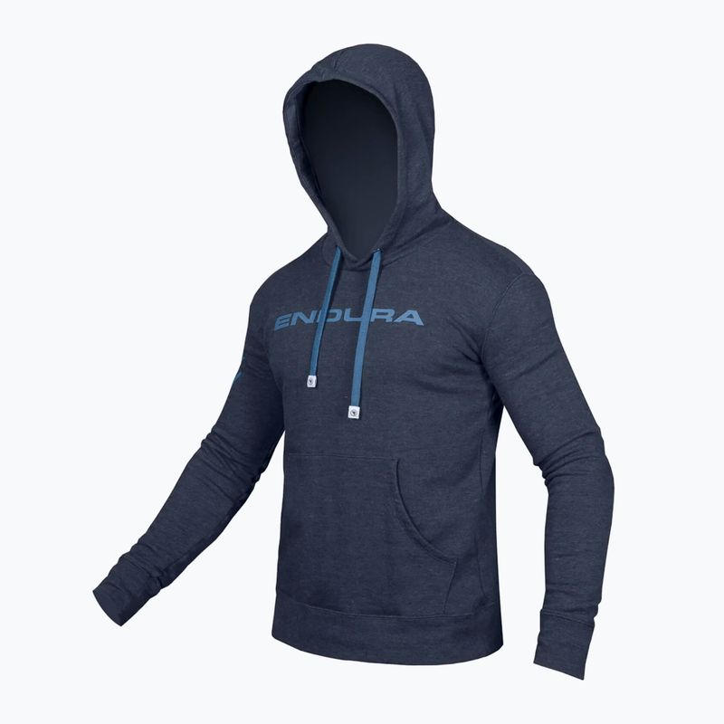 Herren Hoodie Sweatshirt Endura One Clan Hoodie ink blue