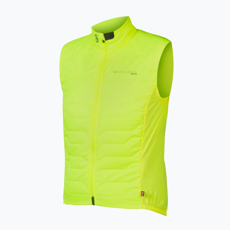 Fahrradweste Herren Endura Pro PrimaLoft hi-viz yellow