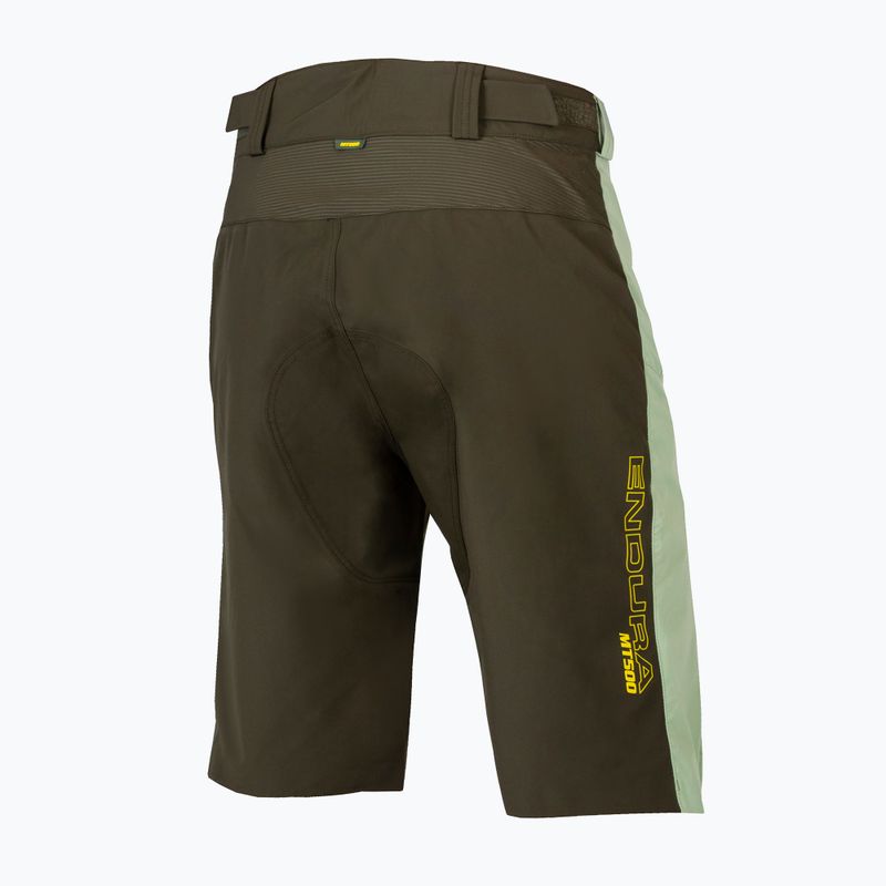 Endura MT500 Spray Herren-Radler-Shorts Flasche grün 2