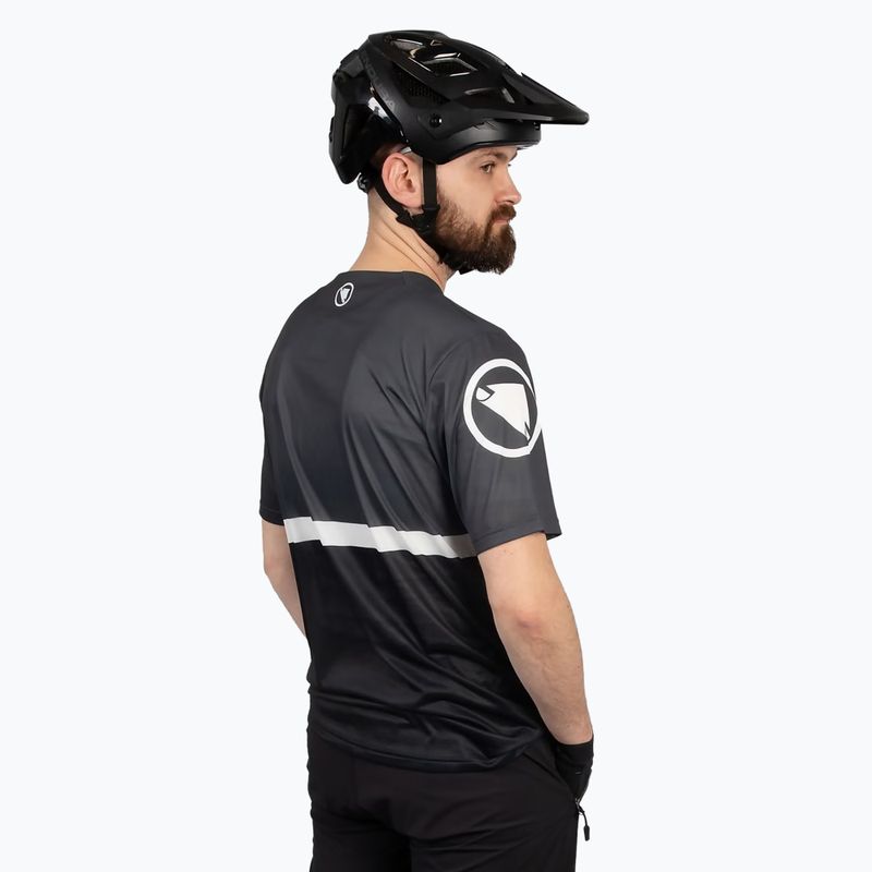 Fahrradtrikot Herren Endura Singletrack II Core black 3