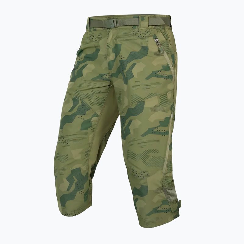 Fahrrad Shorts Herren Endura Hummvee 3/4 olive camo 7