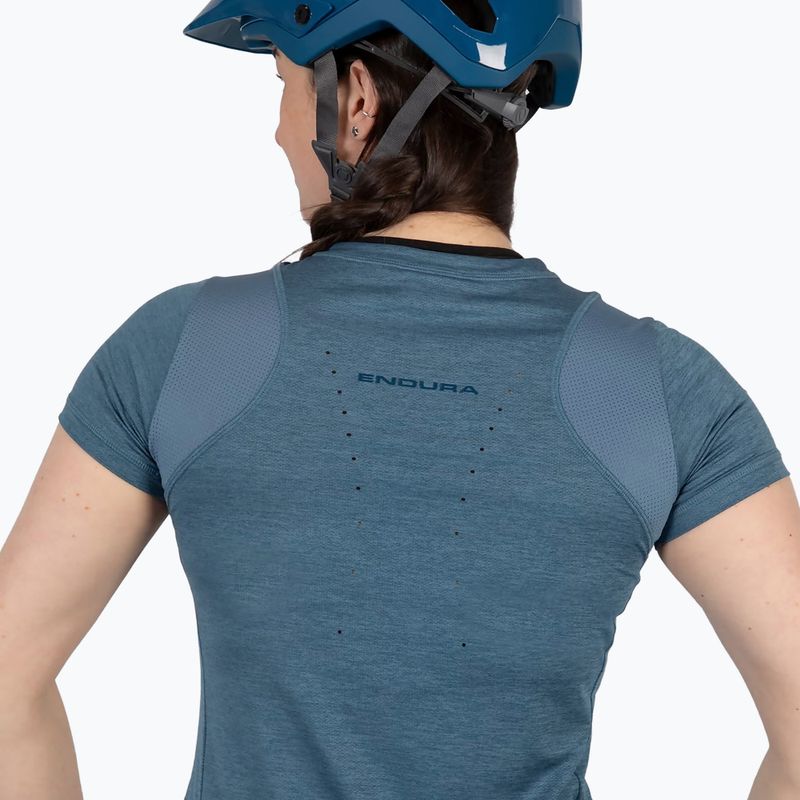 Fahrradtrikot Damen Endura Singletrack II blue steel 7