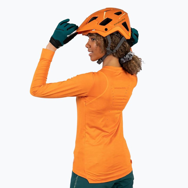 Fahrrad Longsleeve Damen Endura Singletrack harvest 4