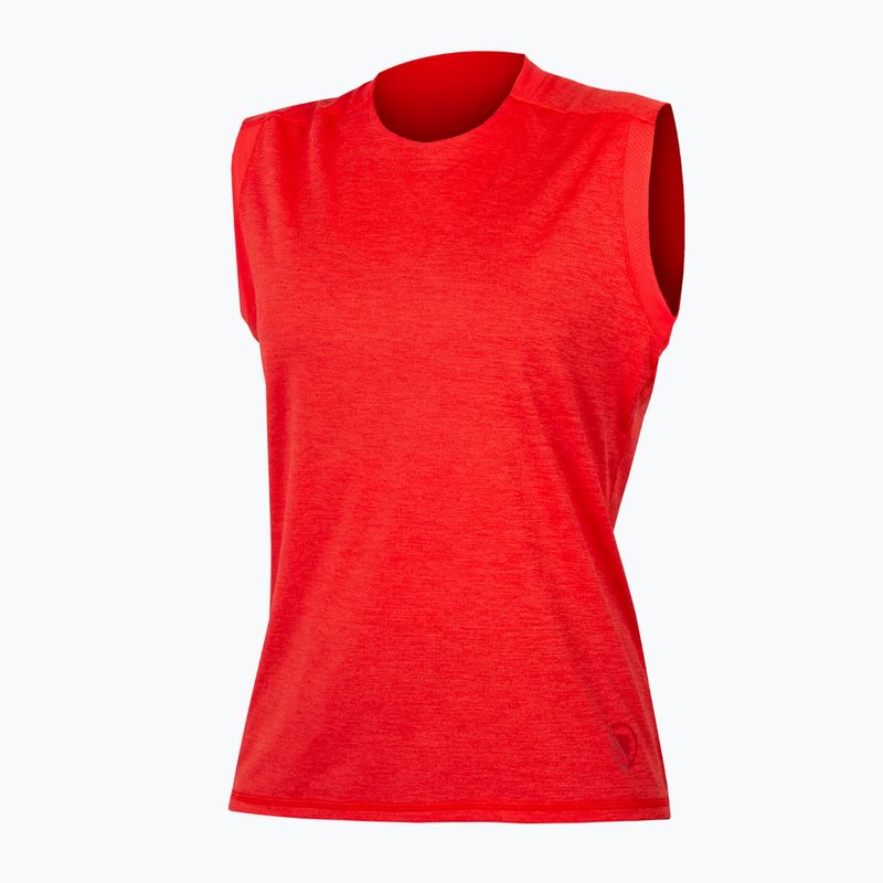 Fahrradtrikot Damen Endura Singletrack Tank Top pomegranate 9