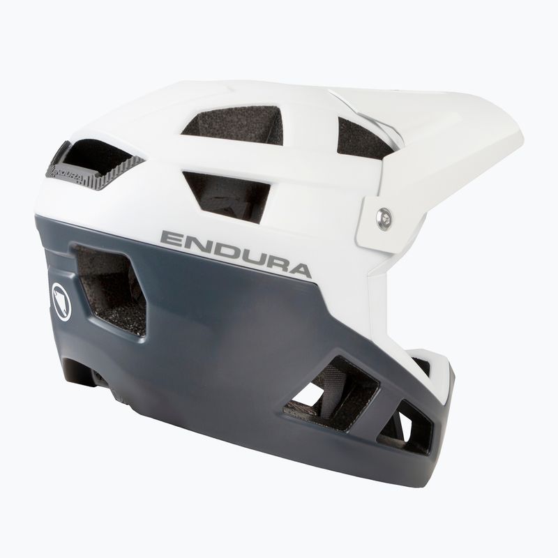 Endura Singletrack Full Face Fahrradhelm weiß 2