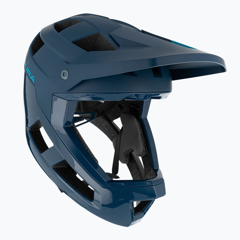 Fahrrad Helm Endura Singletrack Full Face blueberry